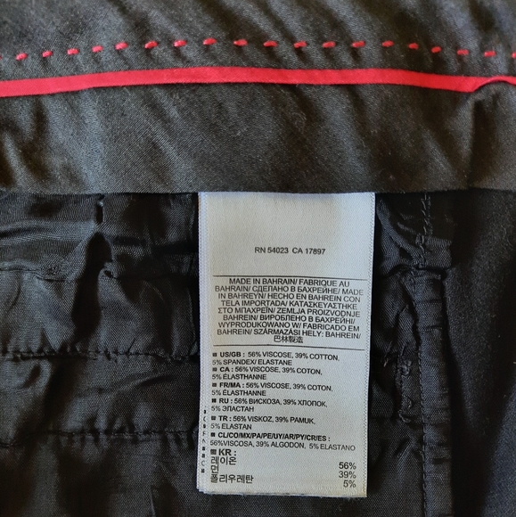 Banana Republic black pants size 10 - Picture 8 of 9